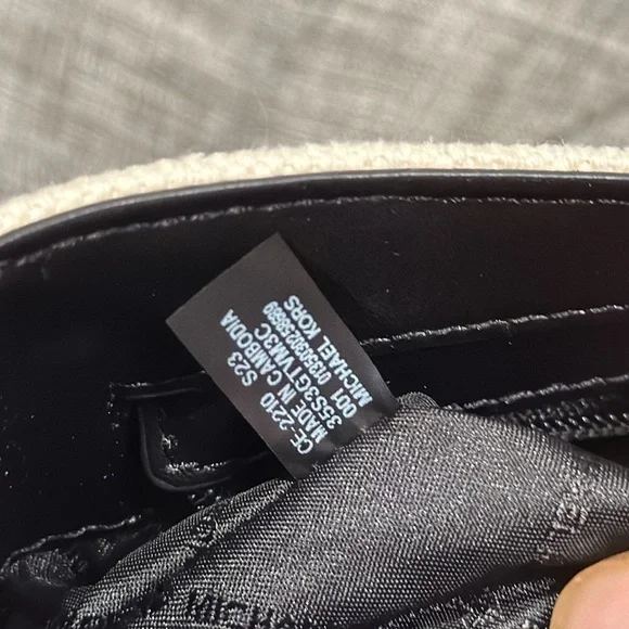 Michael Kors Bag Charlotte Canvas Crossbody - Picture 15 of 17